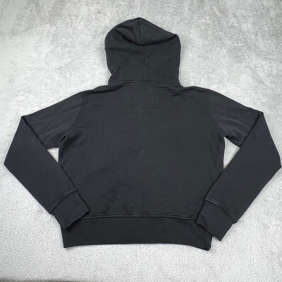 NEW Nili Lotan XS Gray 100% Cotton Callie Distressed Full Zip Hoodie USA - Picture 8 of 11